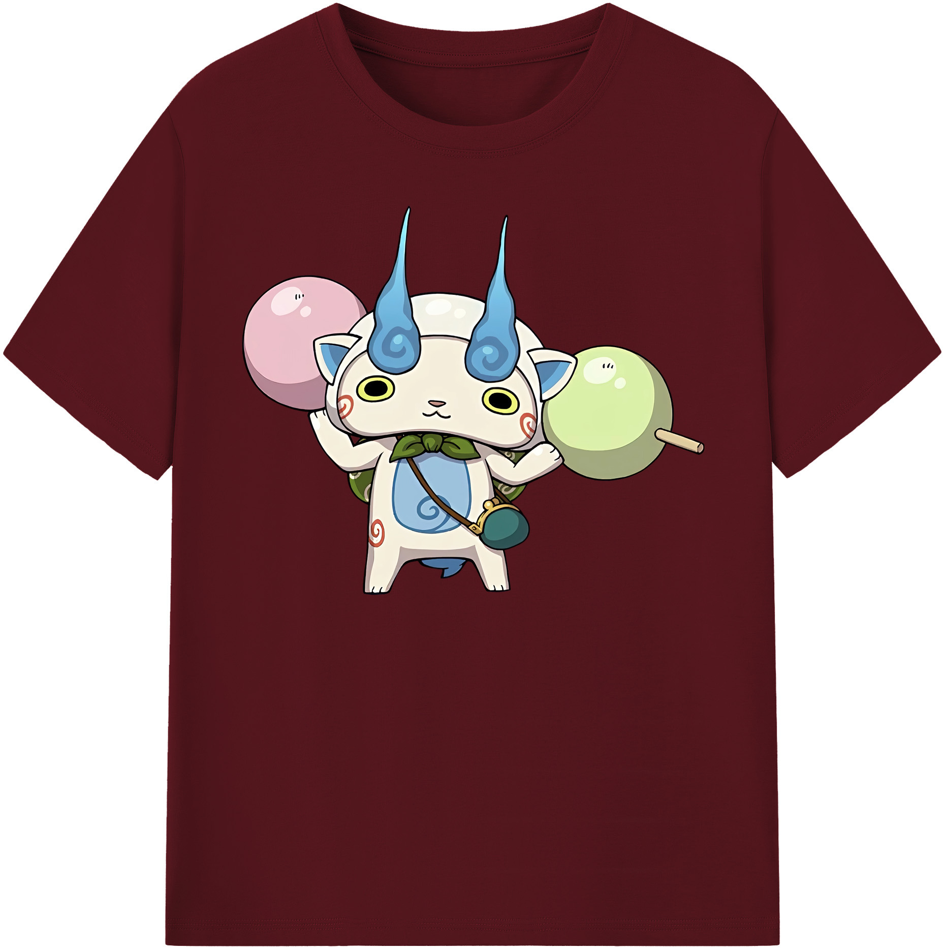 （画像用） 妖怪ウォッチ Yo-kai Watch 綿100％半袖Tシャツ（フロントプリント）